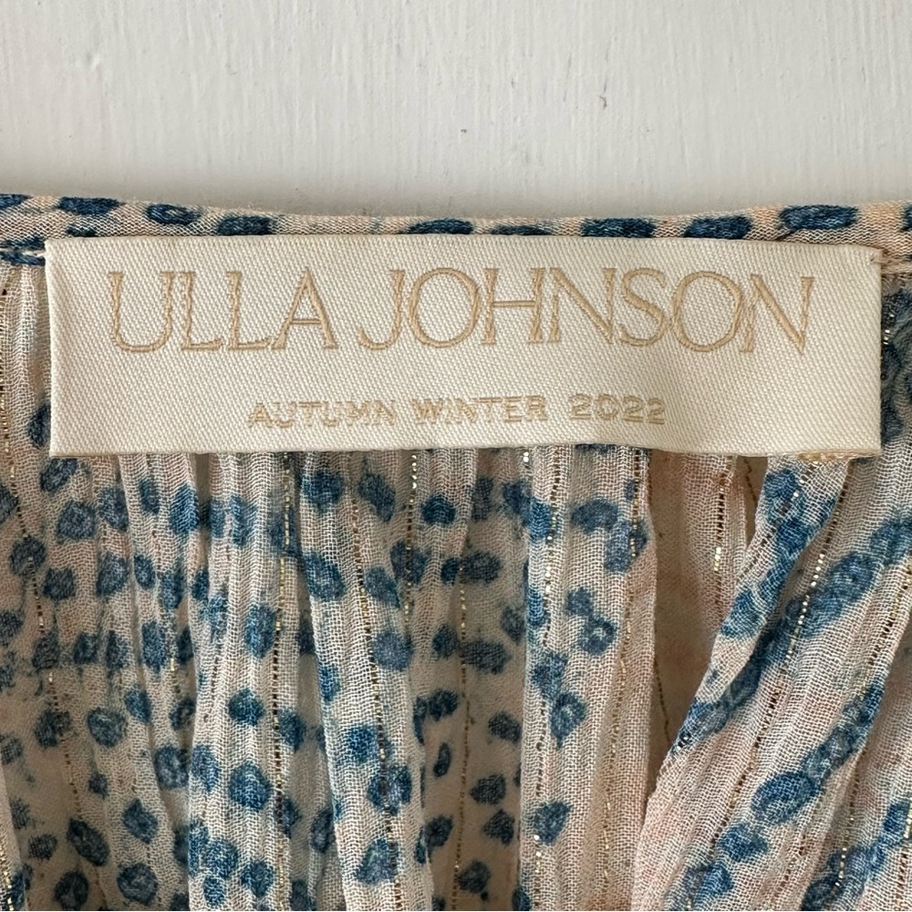 Ulla Johnson PAULINE BLOUSE MOONSTONE Blouse - Picture 7 of 12